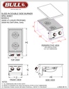 Double Slide-In Sideburner LP