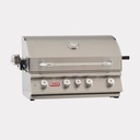 30″ Angus Drop In Grill w/light NG – 4 Burner / 75,000 BTU’s