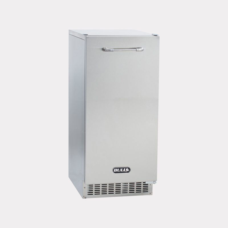 Outdoor Rated Commercial Ice Maker 15″ Stainless Steel, 62lbs