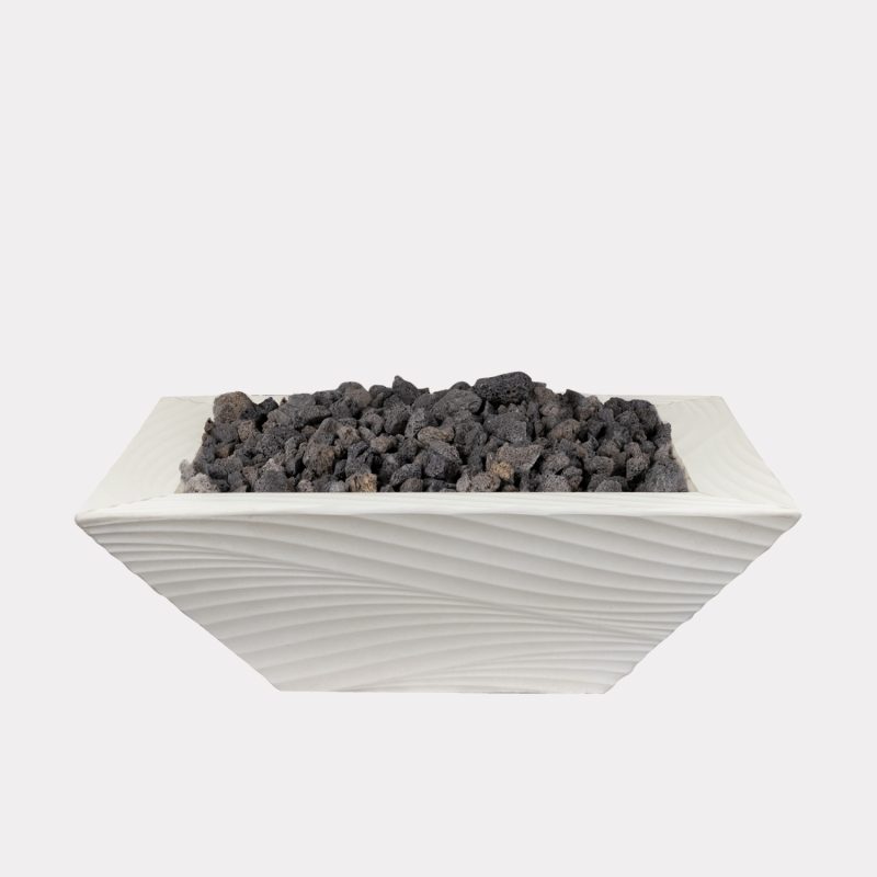 Don Wave Marble Knife Edge Fire Bowl