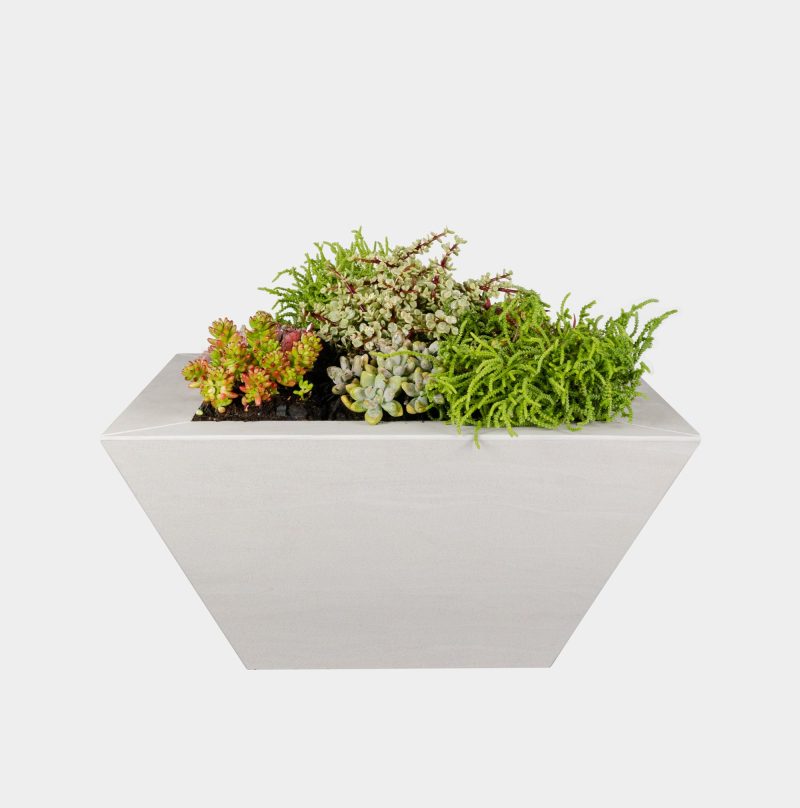 Stone Knife Edge Planter Bowl