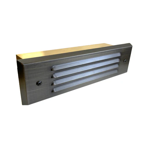 Louvered Face Plate Cover for Valet Step/Deck Light