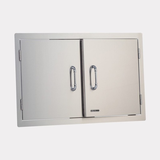 25″ Double Doors – Stainless Steel